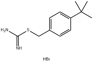 {[(4-tert-butylphenyl)methyl]sulfanyl}methanimidamide hydrobromide 구조식 이미지