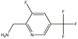 [3-fluoro-5-(trifluoromethyl)pyridin-2-yl]methanamine Structure