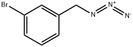 Benzene, 1-(azidomethyl)-3-bromo- Structure