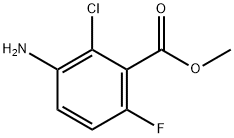 Methyl 3-Amino-2-Chloro-6-Fluorobenzoate Structure