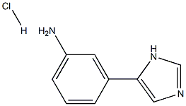 [3-(1H-imidazol-5-yl)phenyl]amine hydrochloride 구조식 이미지