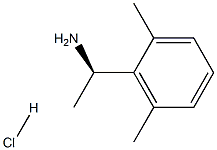 (R)-1-(2,6-Dimethylphenyl)ethanamine hydrochloride Structure