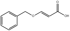 2-Propenoic acid, 3-(phenylmethoxy)-, (2E)- Structure