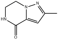 6,7-dihydro-2-methylpyrazolo[1,5-a]pyrazin-4(5H)-one Structure
