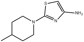 2-(4-Methyl-piperidin-1-yl)-thiazol-4-ylamine Structure