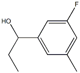 1-(3-fluoro-5-methylphenyl)propan-1-ol Structure