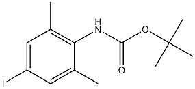 tert-butyl (4-iodo-2,6-dimethylphenyl)carbamate Structure