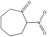 Cycloheptanone, 2-nitro- 구조식 이미지