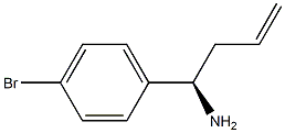(1R)-1-(4-BROMOPHENYL)BUT-3-EN-1-AMINE Structure