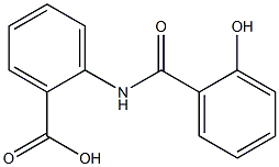 Benzoic acid, 2-[(2-hydroxybenzoyl)amino]- 구조식 이미지