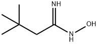 N'-Hydroxy-3,3-dimethylbutanimidamide Structure