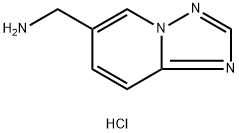 [1,2,4]triazolo[1,5-a]pyridin-6-ylmethanamine dihydrochloride Structure