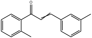 (2E)-1-(2-methylphenyl)-3-(3-methylphenyl)prop-2-en-1-one 구조식 이미지
