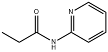 Propanamide, N-2-pyridinyl- Structure