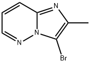 3-Bromo-2-methylimidazo[1,2-b]pyridazine 구조식 이미지
