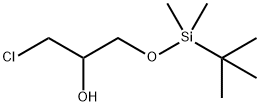 1-((TERT-BUTYLDIMETHYLSILYL)OXY)-3-CHLOROPROPAN-2-OL 구조식 이미지