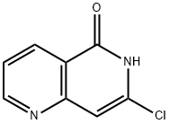 7-chloro-1,6-naphthyridin-5-ol 구조식 이미지