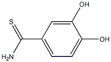 3,4-Dihydroxythiobenzamide Structure