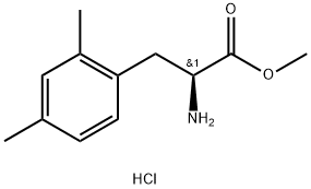 METHYL (2S)-2-AMINO-3-(2,4-DIMETHYLPHENYL)PROPANOATE HYDROCHLORIDE Structure