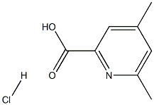 4,6-Dimethylpicolinic Acid Hydrochloride 구조식 이미지