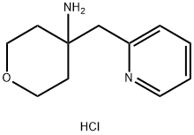 4-(Pyridin-2-ylmethyl)oxan-4-amine dihydrochloride Structure