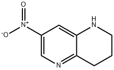 7-nitro-1,2,3,4-tetrahydro-1,5-naphthyridine Structure