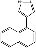 4-Naphthalen-1-yl-1H-pyrazole Structure