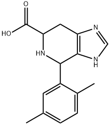 4-(2,5-dimethylphenyl)-3H,4H,5H,6H,7H-imidazo[4,5-c]pyridine-6-carboxylic acid 구조식 이미지