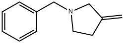 3-methylene-1-(phenylmethyl)pyrrolidine 구조식 이미지