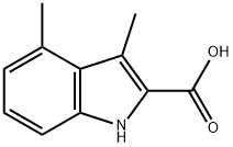 3,4-dimethyl-1H-indole-2-carboxylic acid Structure