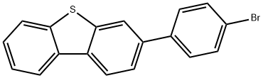 3-(4-Bromophenyl)dibenzo[b,d]thiophene 구조식 이미지