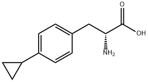 4-Cyclopropyl-D-phenylalanine HCl Structure