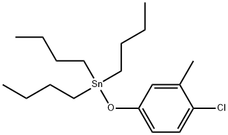 tributyl-(4-chloro-3-methylphenoxy)stannane Structure