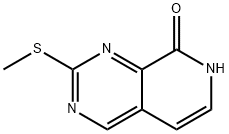 2-(methylthio)pyrido[3,4-d]pyrimidin-8(7H)-one 구조식 이미지