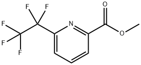 Methyl 6-(pentafluoroethyl)pyridine-2-carboxylate 구조식 이미지