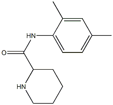 N-(2,4-dimethylphenyl)piperidine-2-carboxamide 구조식 이미지
