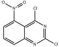 2,4-dichloro-5-nitroquinazoline 구조식 이미지
