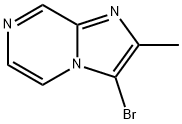 3-BROMO-2-METHYLIMIDAZO[1,2-A]PYRAZINE 구조식 이미지