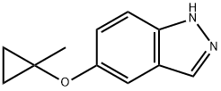 5-(1-methylcyclopropoxy)-1H-indazole Structure