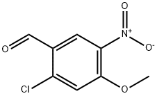 2-Chloro-4-methoxy-5-nitro-benzaldehyde Structure