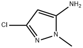3-Chloro-1-methyl-1H-pyrazol-5-amine Structure