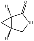 3-AZABICYCLO[3.1.0]HEXAN-2-ONE, (1R)- 구조식 이미지