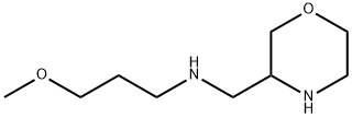 (3-Methoxy-propyl)-morpholin-3-ylmethyl-amine 구조식 이미지