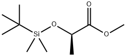 (R)-methyl 2-(tert-butyldimethylsilyloxy)propanoate Structure