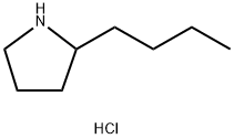 2-butylpyrrolidine hydrochloride 구조식 이미지