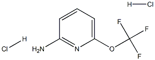 6-(Trifluoromethoxy)pyridin-2-amine dihydrochloride 구조식 이미지