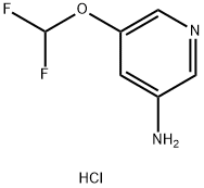 5-(Difluoromethoxy)pyridin-3-amine dihydrochloride Structure