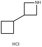 3-cyclobutylazetidine hydrochloride Structure
