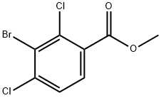 Methyl 3-bromo-2,4-dichlorobenzoate Structure