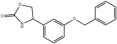 2-Oxazolidinone, 4-[3-(phenylmethoxy)phenyl]- Structure